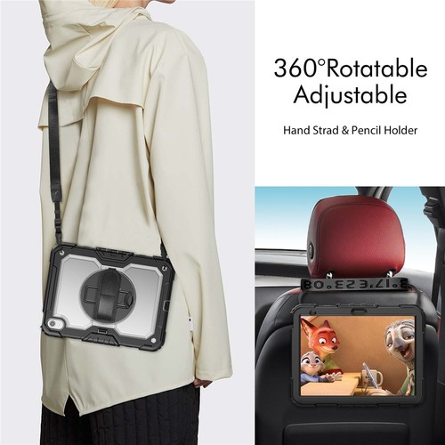 Schutz Hülle Für iPad 7/8/9/10/11th Gen Heavy Duty Ständer Case Bildschirmschutz - Afbeelding 151 van 158