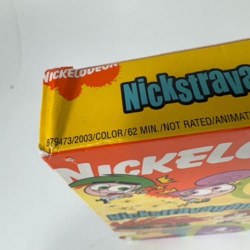 VHS Fairly Oddparents Invader ZIM Chalkzone Rocket Power ¡NICKSTRAVAGANZA! 2 RARO - Imagen 6 de 12