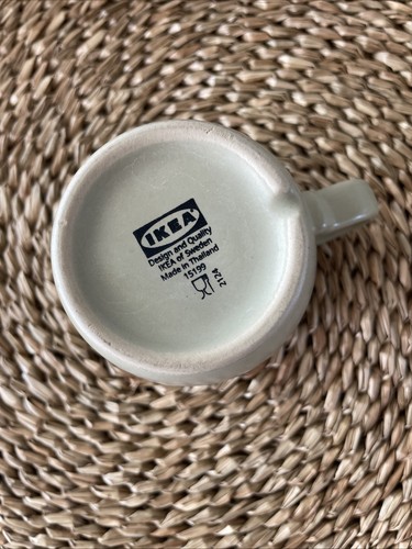 IKEA FARGKLAR Matte Green Mug Maria Vinka Stoneware 13 Oz 15199 3 3/4” X 3.5” - Picture 6 of 6