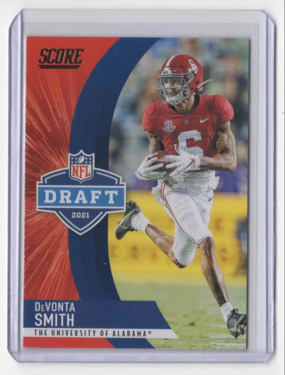 DeVonta Smith Score NFL Draft #D6 Base
