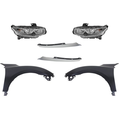 #ad Headlight Driving Head light Headlamp Driver amp; Passenger Side Coupe Sedan $547.10