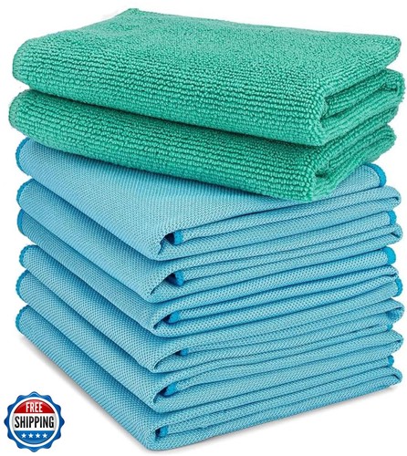 Mikrofaser Glasreinigungstücher | Streifenfreie Fenster und Spiegel | fusselfrei - Bild 1 von 5