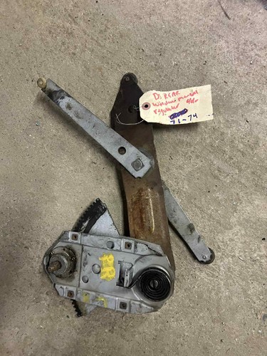 1971-1974 Chevy Impala Caprice 4 Door Driver Rear Manual Regulator - Picture 2 of 2