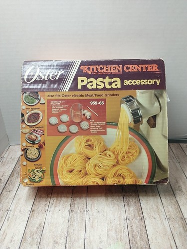 Vintage Oster Küchencenter Pasta Zubehörset 939-65 komplett mit Extras - Bild 8 von 9