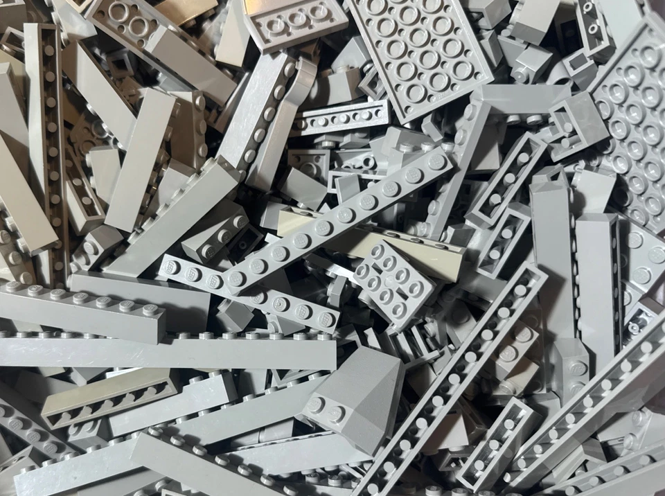 LEGO Clásico Espacio y Castillo Antiguo Gris Claro 100 Piezas Surtido Foto 4 de 4