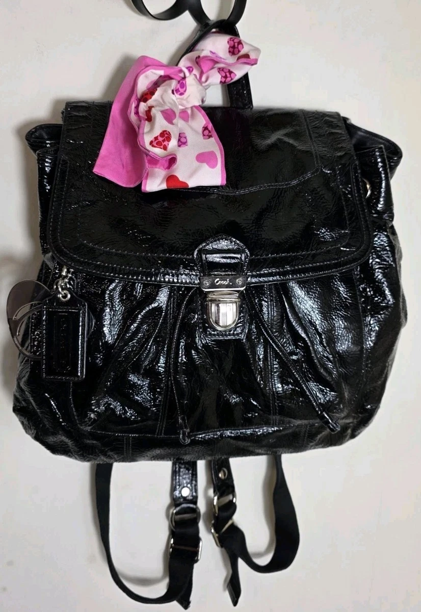 バッグ Coach Poppy patent leather backpack y2k Coach Poppy Backpacks for Women for sale | eBay