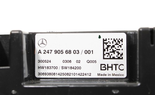 MERCEDES GLB250 X247 DASH HVAC AC HEATER CLIMATE CONTROL SWITCH OEM 2020 - 2025 - Picture 9 of 11