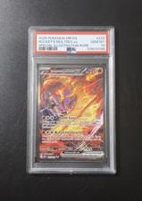 Pokemon Destined Rivals Team Rocket's Moltres ex SIR 229/182 PSA 10 Gem Mint