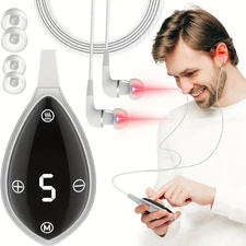 Ear Red Light Therapy 650NM Red Light Ear Therapy Device Tinnitus Relief Earplug