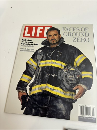 Life Faces Of Ground Zero, 9/11 one year later, Life The American Spirit 3 Lot - Afbeelding 3 van 18