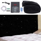 3x4m LED Party Stage Star Backdrop Curtain White & Controller For Wedding Decor！