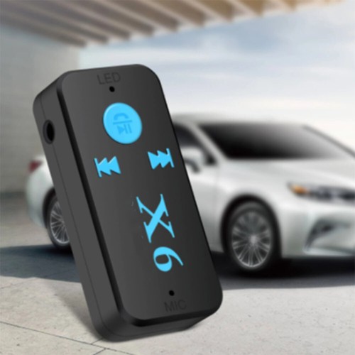 Car AUX X6 Bluetooth Receiver V4.1 TF Card Player Phone In/ 3.5mm Audio Stereo - Picture 5 of 10