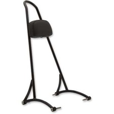 BURLY BRAND 1501-0565 B13-1503B 20" Tall Sissy Bar - Black