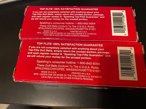 Top Flite XLII High Trajectory Golf Balls 6 New - Picture 5 of 5