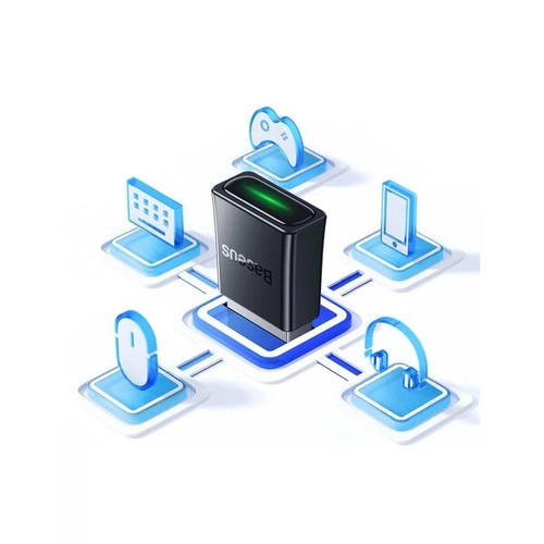 BASEUS BA07 Mini Bluetooth 5.3 Adattatore USB Ricevitore Sender Computer OTG - Bild 9 von 14