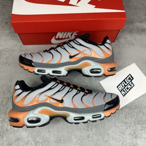 newspaper Surname Partially DS 2022 NIKE AIR MAX PLUS TN 1 HOT CURRY UK9.5 EU44.5 WOLF GREY TUNED OG  RARE | eBay