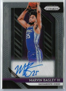 2018-19-MARVIN-BAGLEY-III-Panini-Prizm-Rookie-Signatures-Auto-2-RC-SP-Kings