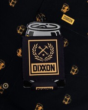 DIXXON FLANNEL CO - SCUTTERED PARTY SHIRT - LARGE - GOLDEN BEER MUG PRINT