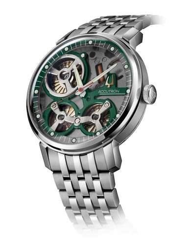 Bulova 2ES6A006 Mens Watch Accutron Spaceview 44mm 5ATM - Picture 2 of 5