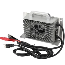 48V 20A IP67 Waterproof Lithium Battery Charger Li-ion Golf Cart Solar Marine US