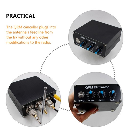 QRM- HF-Bänder-Signalunterdrücker Einstellbarer Signallöscher - Zdjęcie 10 z 10