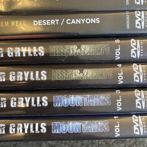 Bear Grylls Konvolut DVDs X7 Born Survivor Flucht aus der Hölle Wüsten & Sümpfe Berge - Bild 3 von 10
