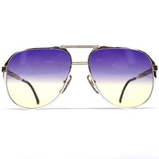 NOS vintage CARRERA 5320 VARIO sunglasses - 80s W.Germany - Silver/Purple/Yellow
