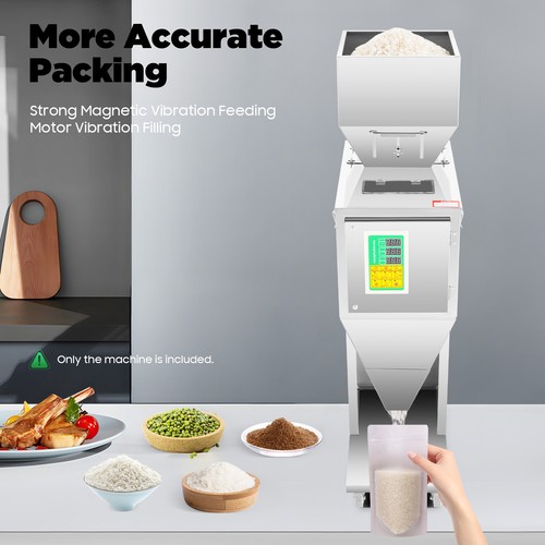 10-1000g Automatic Powder Filling Machine Particle Package Weighing Filler 110v - Picture 2 of 20