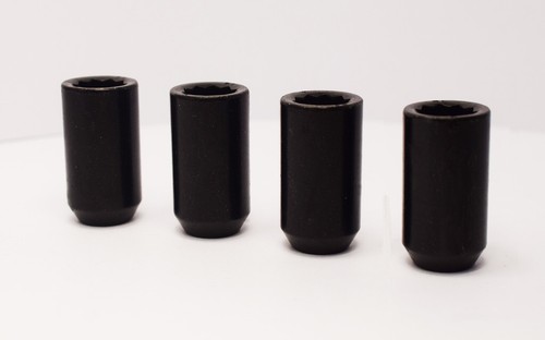 Set 4 X M14 X 1.5 , Tuner Roue Écrous (Noir)