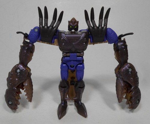 HASBRO VTG 1997 TRANSFORMERS BEAST WARS TRIPREDACUS SEA CLAMP 100% COMPLETE - Picture 5 of 18