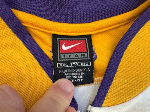 Vintage Los Angeles Lakers Nike Warmup Basketball Jacke, Größe XXL - Bild 5 von 7