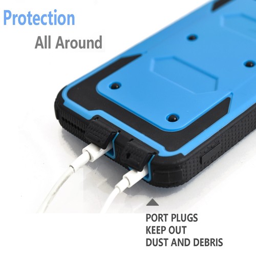 For LG K7 Phone Case Shockproof Cover Belt Clip Heavy Duty Drop Protection - Picture 7 of 26
