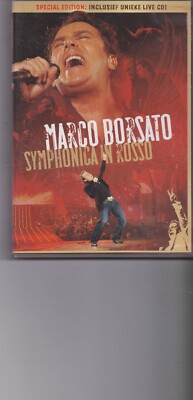 Marco Borsato-Symphonica In Rosso Music DVD+CD boxset