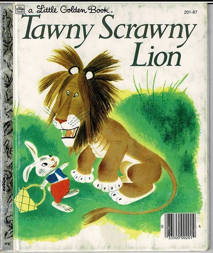 Tawny Scrawny Lion by Kathryn Jackson Little Golden Book Staff 1980 - Picture 9 of 9