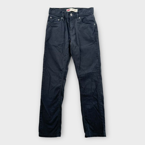 Levi’s 511 Slim Jeans Boys 25x25 10 Regular Black Denim Y2K