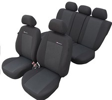 Auto Sitzbezüge Komplett Set Sitzauflage Schonbezüge für Audi A4 Exc Dct Grau