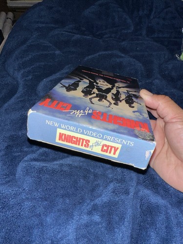 Knights of the City - New World Video 1986 VHS Tape 1985 Smokey Robinson RARE B - Picture 10 of 16