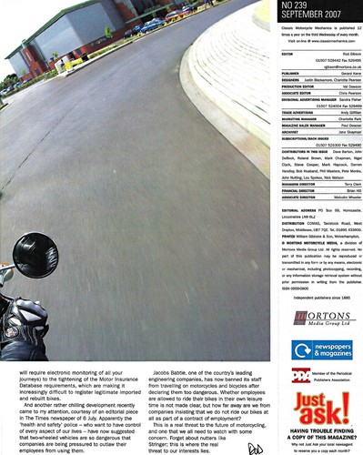 CBR1000F Honda CBX1000 Benelli 2C K10 Suzuki RE-5 Yamaha RD500LC CBR1000F S1 250 - Picture 5 of 7