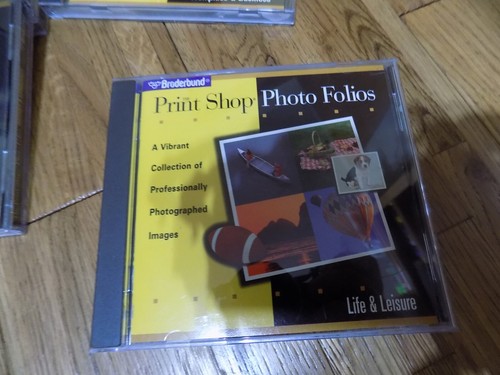 Broderbund The Print Shop Photo Folios 4 CD Roms Windows 3.1 Mac Windows 95 - Picture 3 of 12