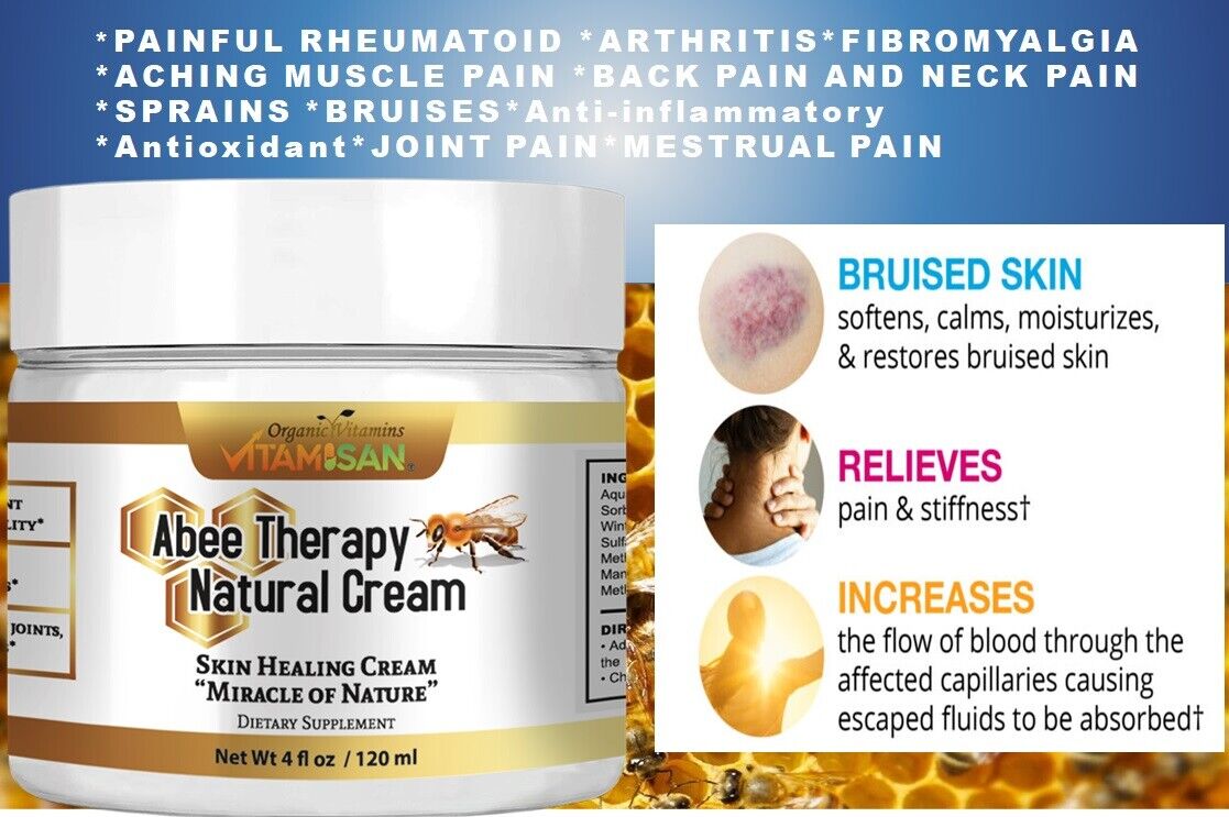 B-VENOM BEE MIRACLE anti-inflamatory Arthritis Pain abeemed bio bee therapy