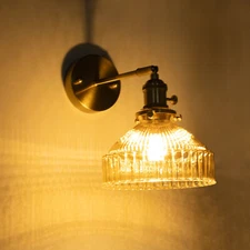Vintage Wall Sconces Modern Wall Lighting Fixture Wall Lamp for Bedside Bedroom 
