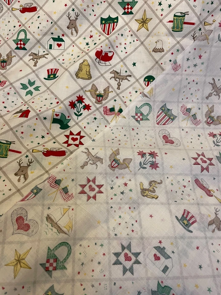 Molas de tecido vintage Marti Michell 6yds de comprimento e 45" de largura indústrias QUILTING - Imagem 4 de 4