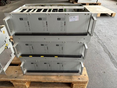 Servoamplificador de 3 ejes ESR Pollmeier BN 6487.636 con rack de 19 - Imagen 4 de 12