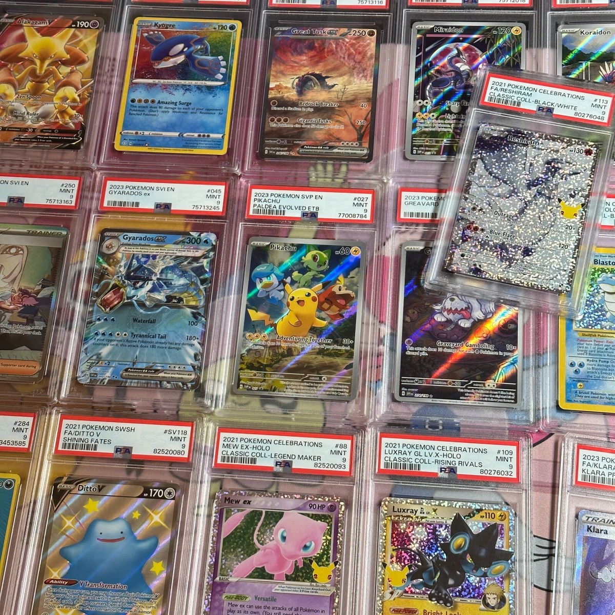 POKEMON TCG! 1 PSA 9 MINT GRADED HOLO CARD SLAB | eBay