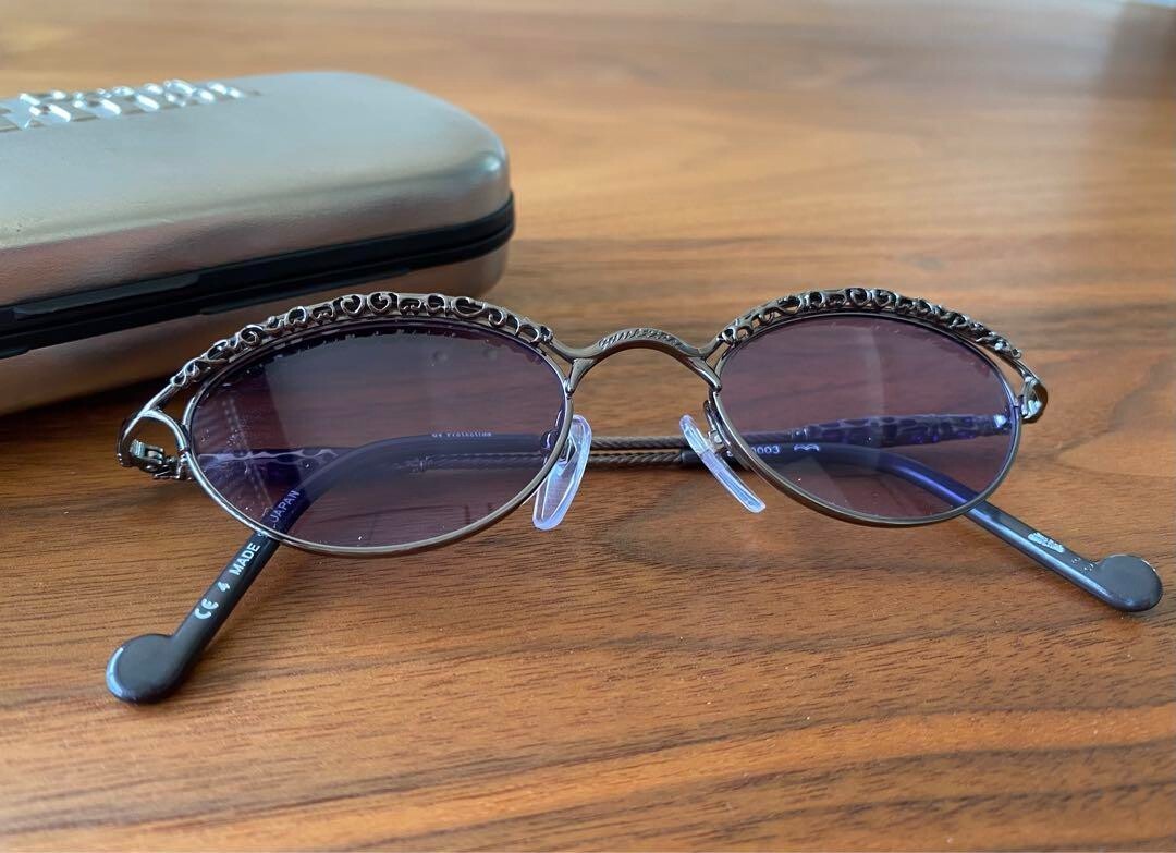 90s Jean Paul Gaultier Vintage Sunglasses 56-0003 Silver 90s Jean Paul Gaultier Vintage Sunglasses 56-0003 Silver