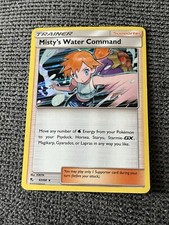 Misty's Water Command 63/68 Hidden Fates Holo