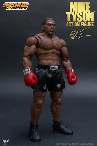 Official Mike Tyson Boxing Champion Action Figure 1/12 7" Storm Toy Collection - Picture 8 of 14