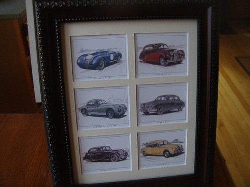 ROLLS ROYCE - 6 REPRO CARDS IN A MAT (Buy FRAMED $47 UNFRAMED $27) - Picture 4 of 8
