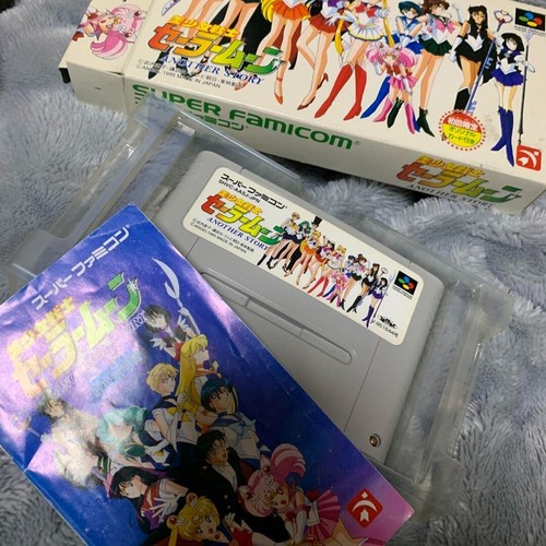 Sailor Moon Another Story SuperFamiom SNES SHVC-P-AASJ 1995 NTSC-J Nintendo USED - Picture 17 of 20