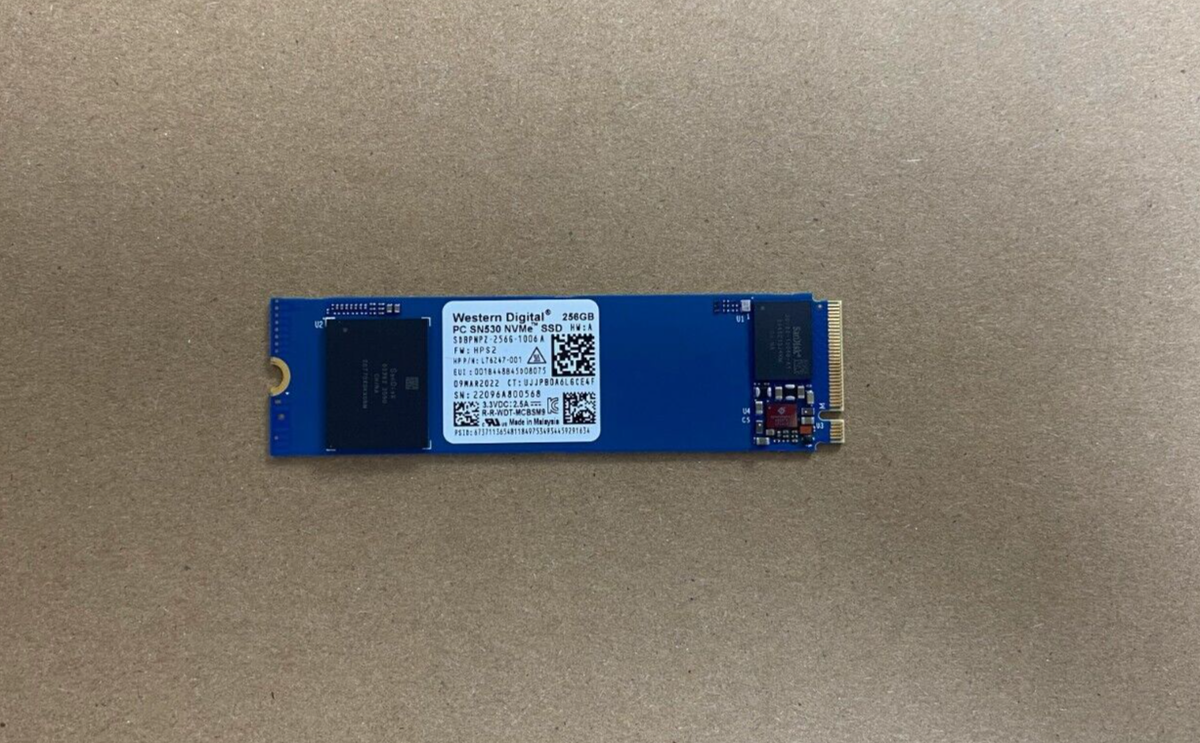 Kioxia 256GB NVMe M.2 2280 80mm SSD KBG40ZNV256G L57447-001 Kioxia 256GB NVMe M.2 2280 80mm SSD KBG40ZNV256G L57447-001